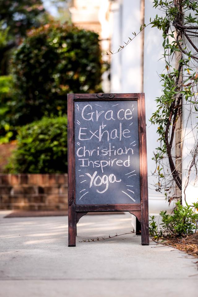 Grace & Exhale Yoga is Christian Inspired