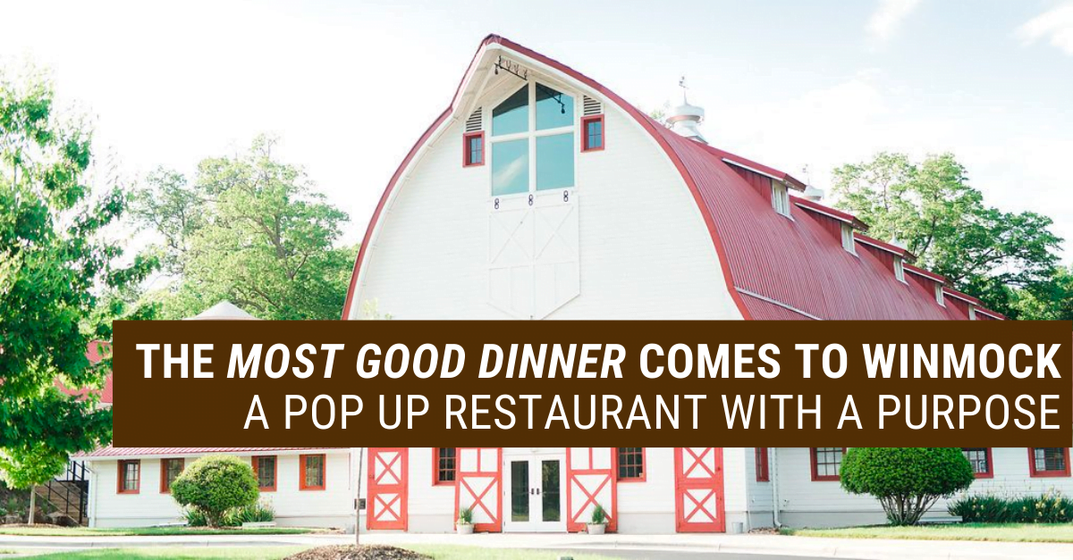WinMock in Bermuda Run Offers The Most Good Pop-Up Dinner