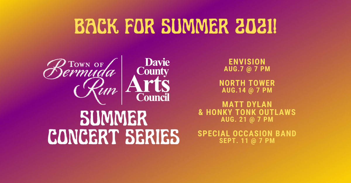 2021 Bermuda Run Summer Concert Series