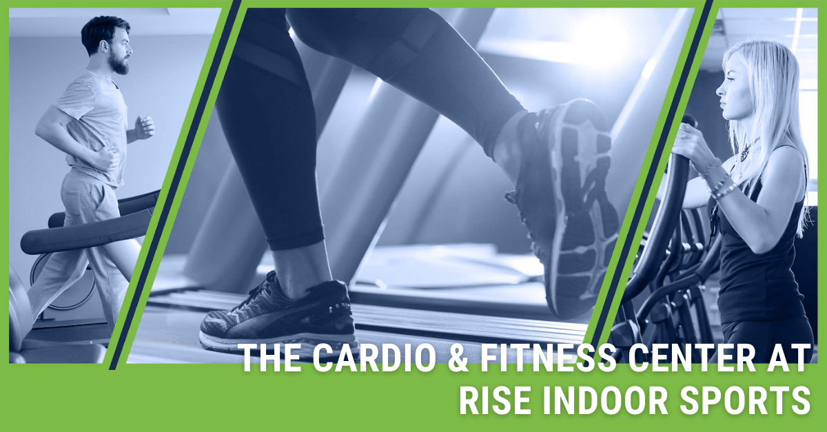 cardio and fitness center at rise indoor sports