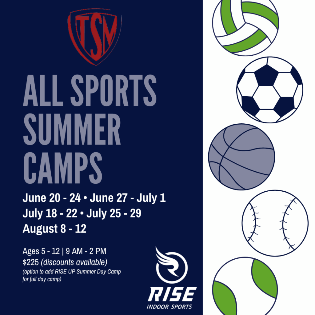All Sports Summer Camps 2022 at Rise Indoor Sports