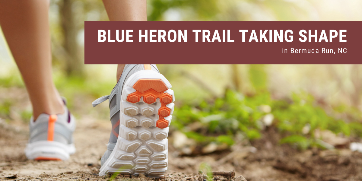 Fishing Blue Heron Trail Taking Shape