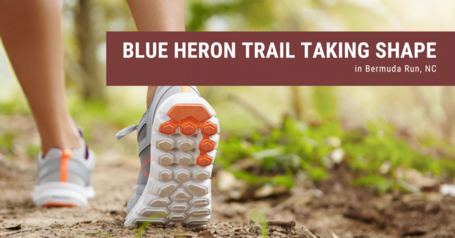 Fishing Blue Heron Trail Taking Shape