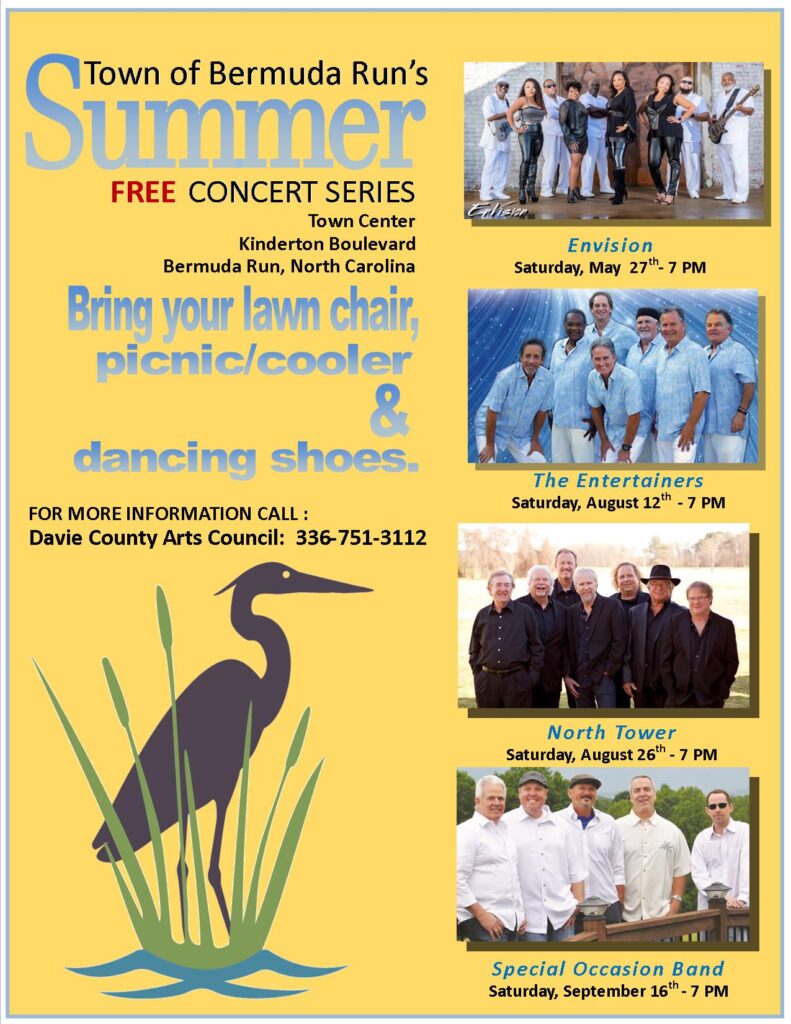 Bermuda Run 2023 Summer Concert Series