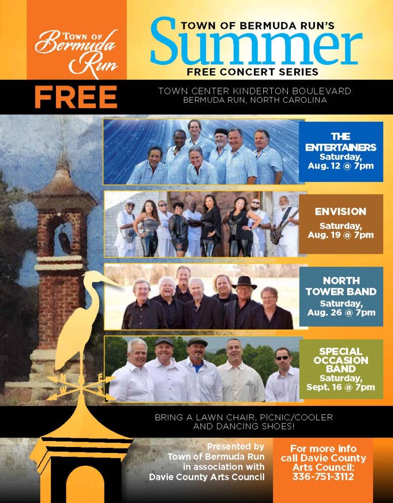 5 Things to Know Before You Go Bermuda Run Summer Concerts Bermuda Run
