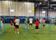 kids playing at rise up all sports camp at rise indoor sports