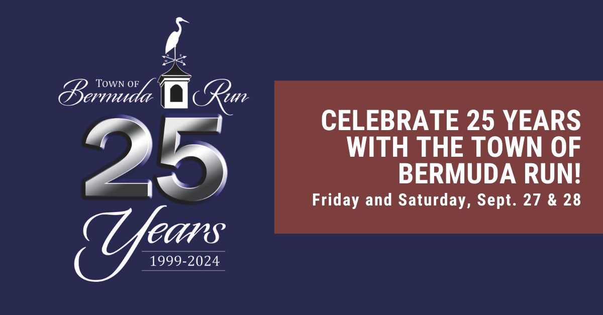 celebrate 25 years town of bermuda run